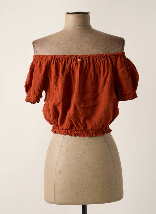 Blouse marron BANANA MOON pour femme