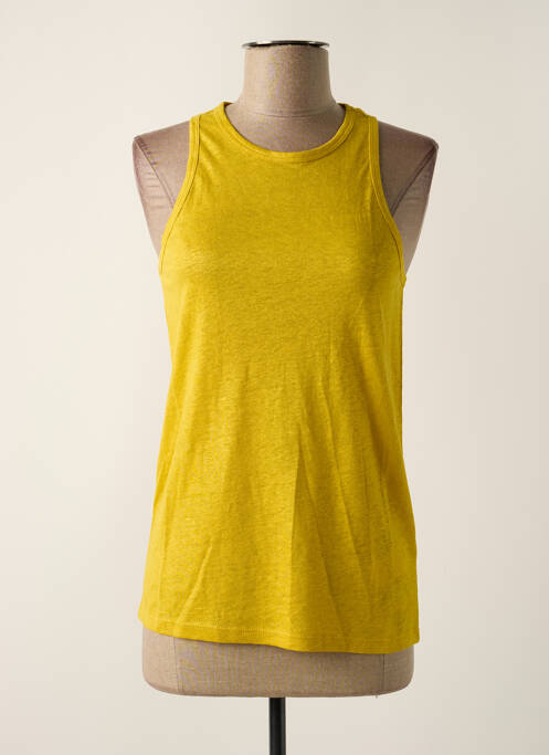 Top jaune IKKS pour femme