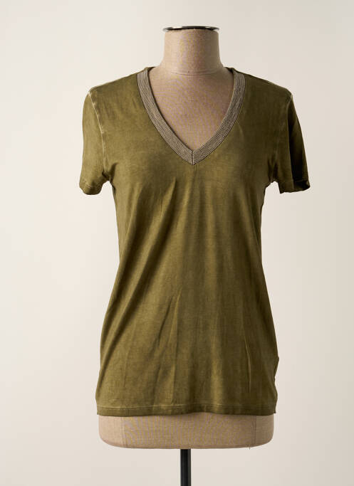 Top vert IKKS pour femme