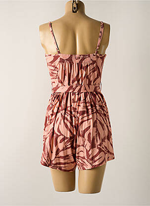 Combishort coupe fluide fines bretelles rose BANANA MOON femme