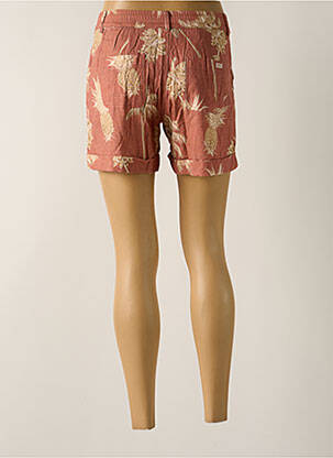 Short fermeture zippée sous rabat boutonné taille normale rose BANANA MOON femme