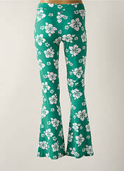 Pantalon flare vert BANANA MOON pour femme seconde vue