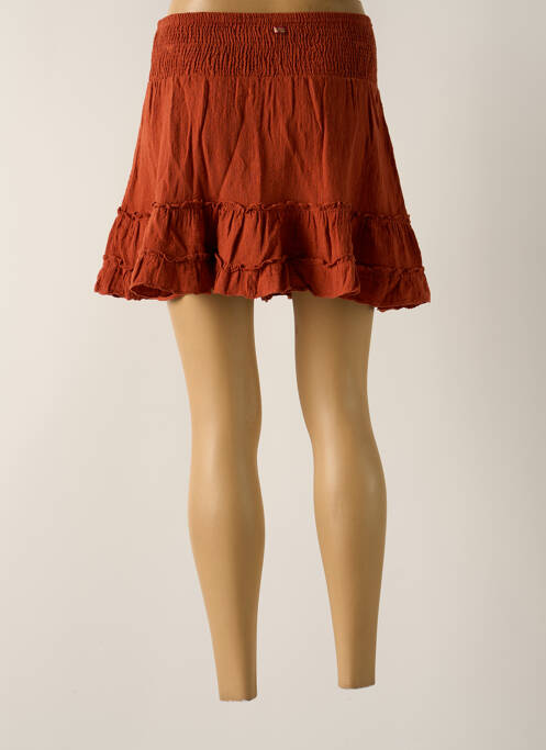 Jupe courte marron BANANA MOON pour femme