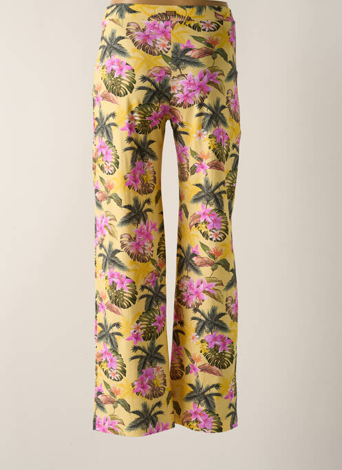 Pantalon large jaune BANANA MOON pour femme