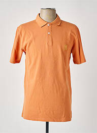 Polo stretch manches courtes orange PULL IN homme