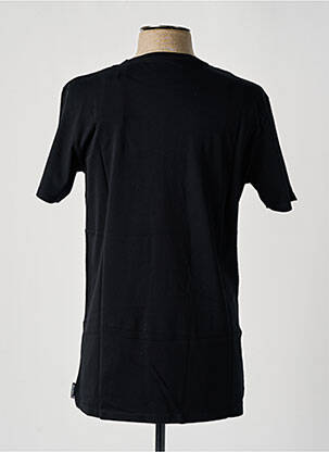 T-shirt broderie manches courtes noir PULL IN homme