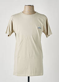 T-shirt broderie manches courtes gris PULL IN homme