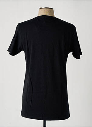 T-shirt broderie manches courtes noir PULL IN homme