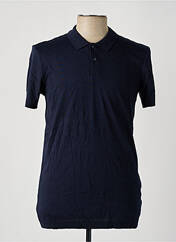 Polo bleu IKKS pour homme seconde vue