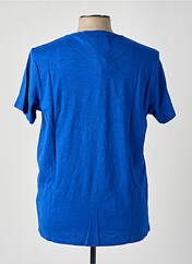 T-shirt bleu IKKS pour homme seconde vue