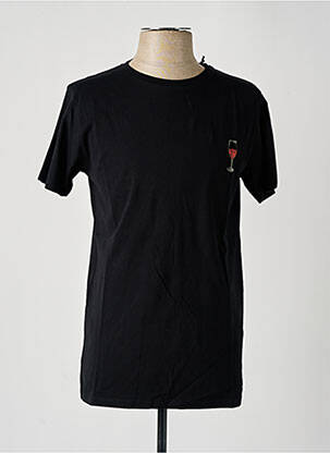 T-shirt noir PULL IN pour homme