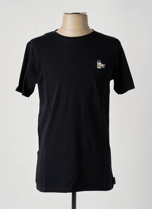 T-shirt stretch manches courtes noir PULL IN homme