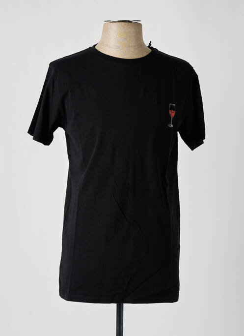 T-shirt noir PULL IN pour homme