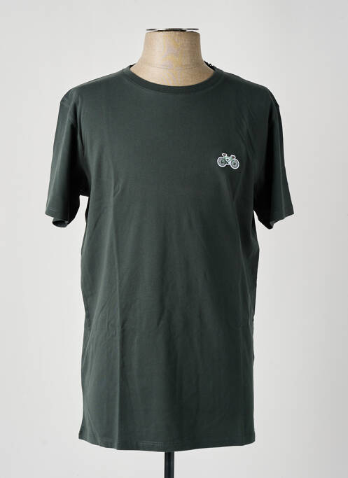 T-shirt vert PULL IN pour homme