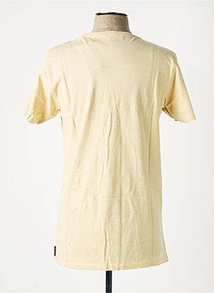 T-shirt stretch manches courtes jaune PULL IN homme