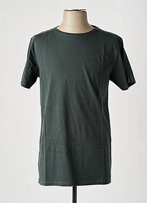 T-shirt stretch manches courtes vert PULL IN homme
