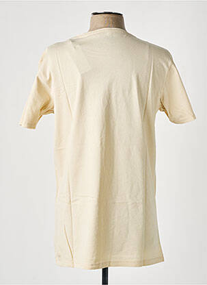 T-shirt broderie manches courtes beige PULL IN homme