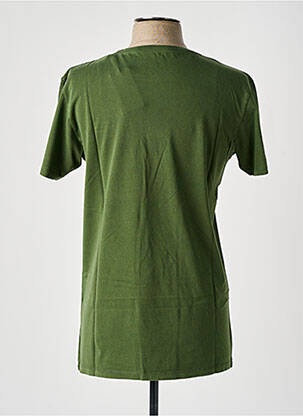 T-shirt broderie manches courtes vert PULL IN homme
