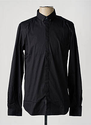 Chemise manches longues noir IKKS pour homme