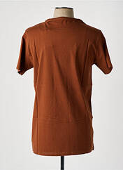 T-shirt marron PULL IN pour homme seconde vue