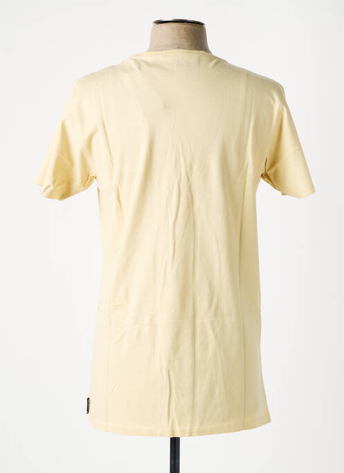 T-shirt stretch manches courtes jaune PULL IN homme