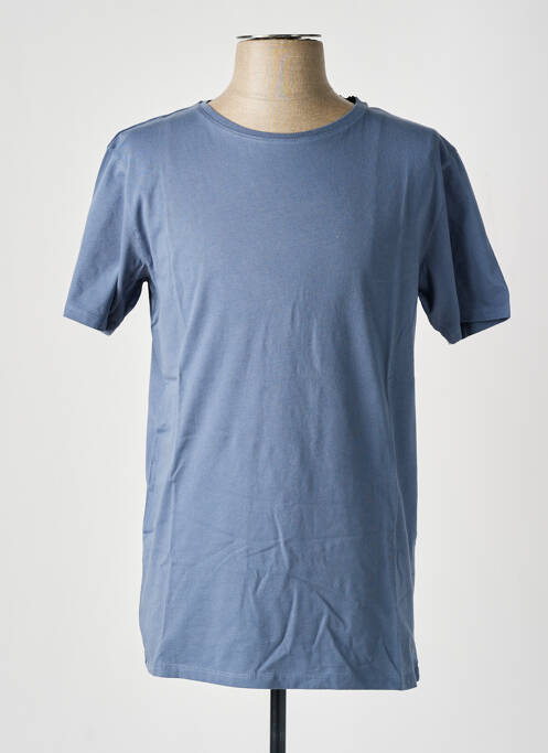 T-shirt stretch manches courtes bleu PULL IN homme