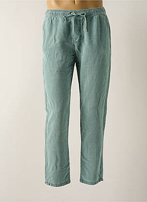 Pantalon droit taille élastique taille normale bleu IKKS femme
