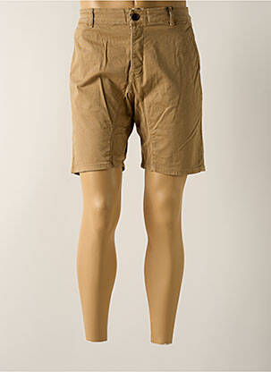 Bermuda stretch taille normale beige PULL IN homme