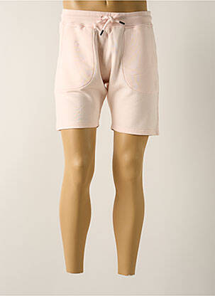 Bermuda taille élastique taille normale rose PULL IN homme