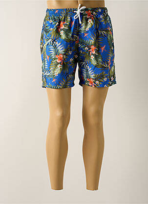 Short de bain imprimé tie and dye bleu BANANA MOON homme