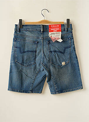 Bermuda tissage denim taille normale bleu PULL IN homme