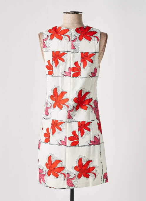 Robe courte blanc DESIGUAL pour femme