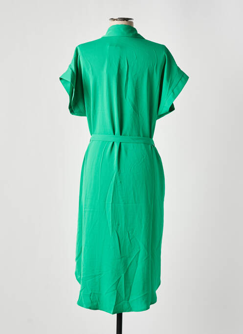 Robe mi-longue vert UNIKA pour femme