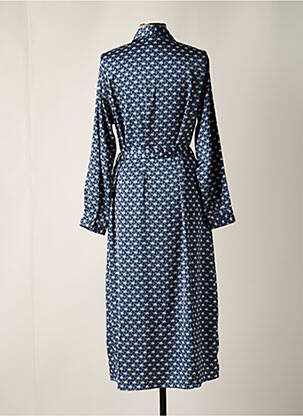 Robe longue manches longues manches longues bleu TIFFOSI femme