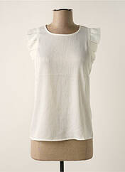 Blouse blanc EMMA & ELLA pour femme seconde vue