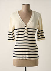 Pull beige MORGAN pour femme seconde vue