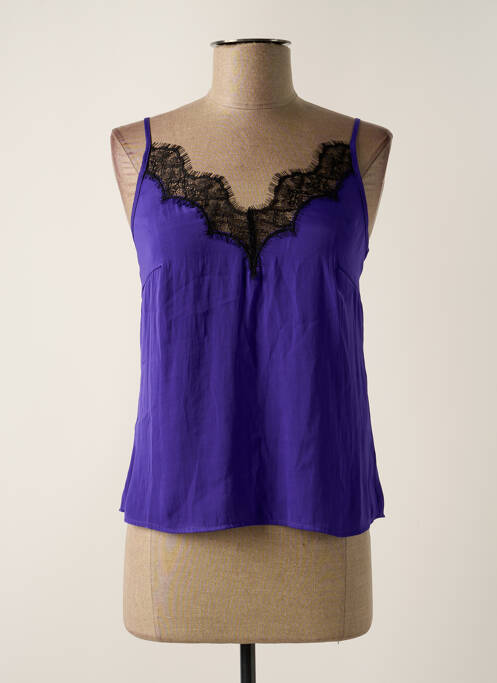 Top violet MORGAN pour femme