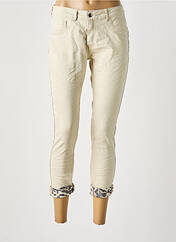 Jeans coupe slim beige ZAC & ZOE pour femme seconde vue