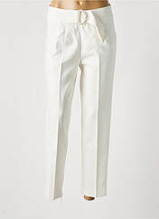 Pantalon 7/8 beige MORGAN pour femme seconde vue