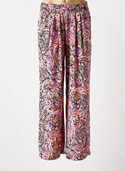 Pantalon droit rose MOLLY BRACKEN pour femme seconde vue