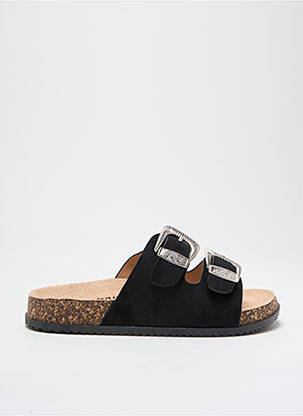 Mules/Sabots noir STEPHAN  pour femme