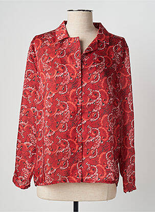 Chemisier coupe fluide manches longues orange MEXX femme