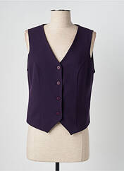 Gilet sans manche violet LE PETIT BAIGNEUR pour femme seconde vue