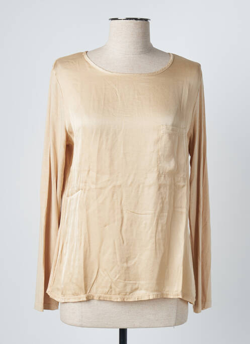 Blouse beige #OOTD pour femme