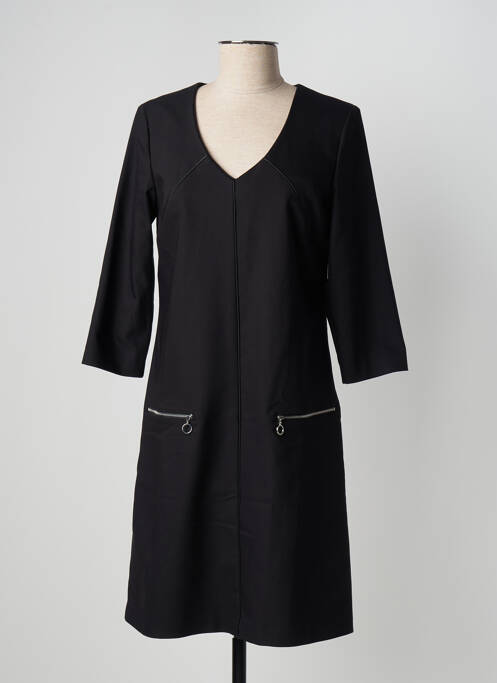 Robe mi-longue noir JULIE GUERLANDE pour femme