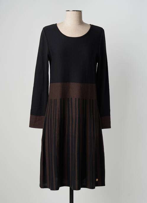 Robe mi-longue noir LE PETIT BAIGNEUR pour femme