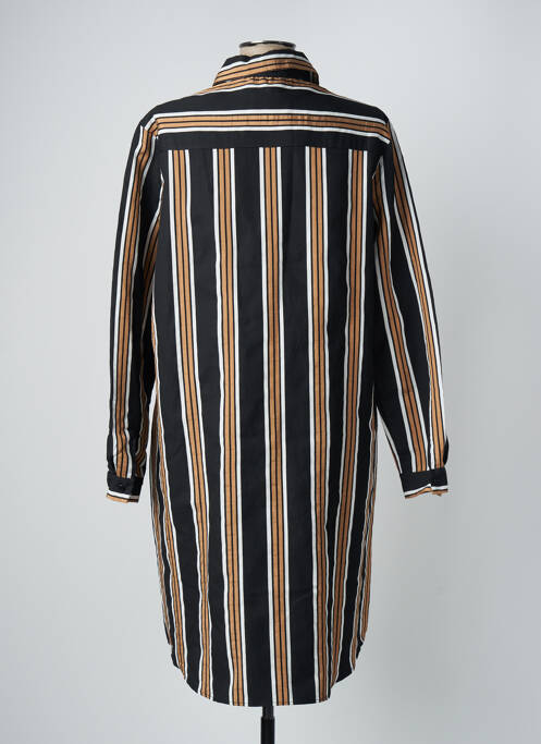 Robe mi-longue noir SEE THE MOON pour femme