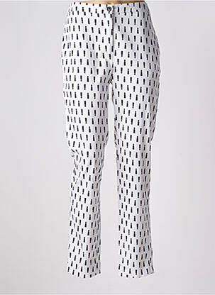 Pantalon slim taille normale taille normale blanc MEXX femme