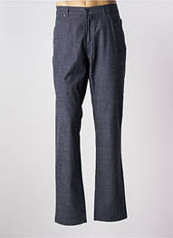 Pantalon droit taille normale taille normale noir GIANNI MARCO homme