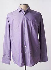 Chemise manches longues violet SEIDEN STICKER pour homme seconde vue